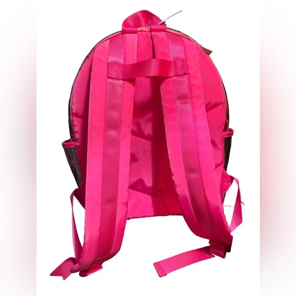 Madden Girl Clearance Price is Firm! NWT Pink Pencil Holder Pocketed Backpack - Picture 5 of 10